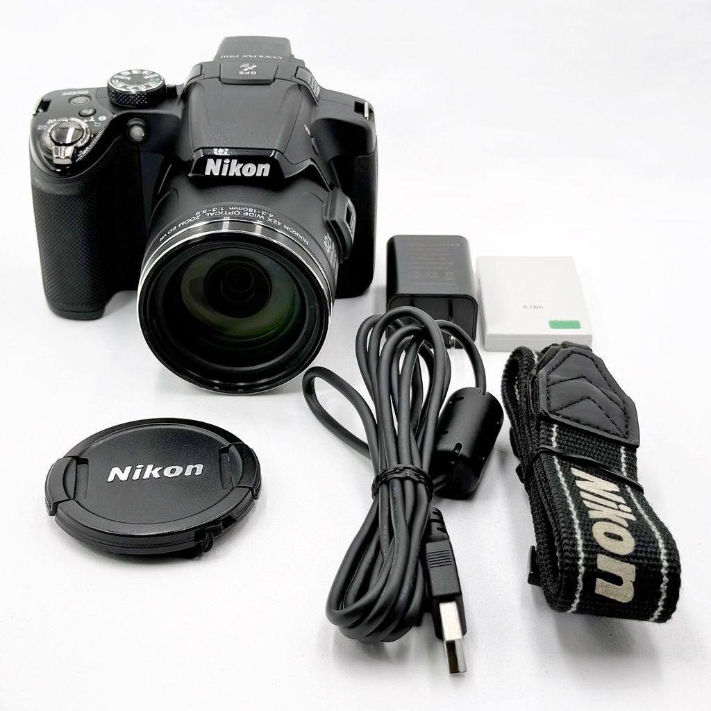 ニコン COOLPIX P510 ブラック コンデジ カメラ 中古 #1 ニコン（Nikon） 中古 1年保証 美品 Nikon COOLPIX P510 ブラック
