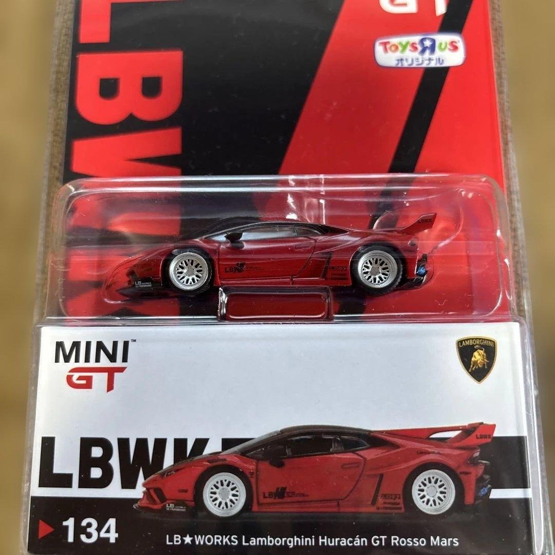 MINIGT LBWK ランボルギーニ ウラカンロッソマーズトイザらスオリジナル