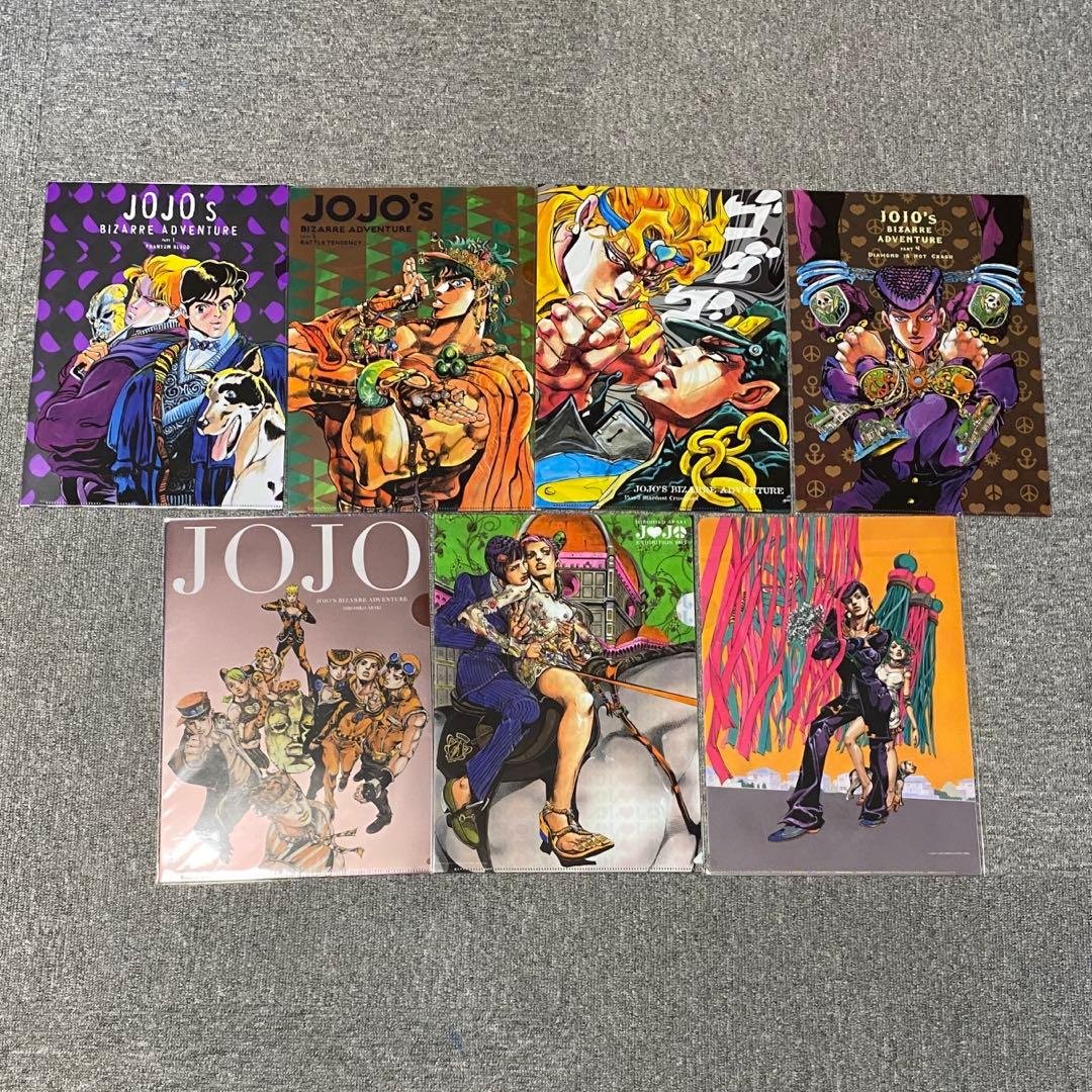 ジョジョの奇妙な冒険 ジョジョ展 荒木飛呂彦原画展 クリアファイル