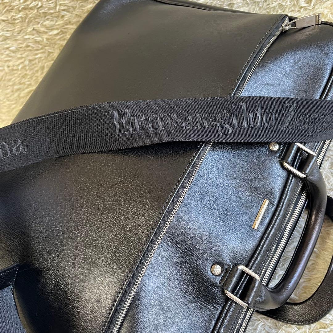 Ermenegildo Zegna バッグ 黒 大容量 2way ビジネス