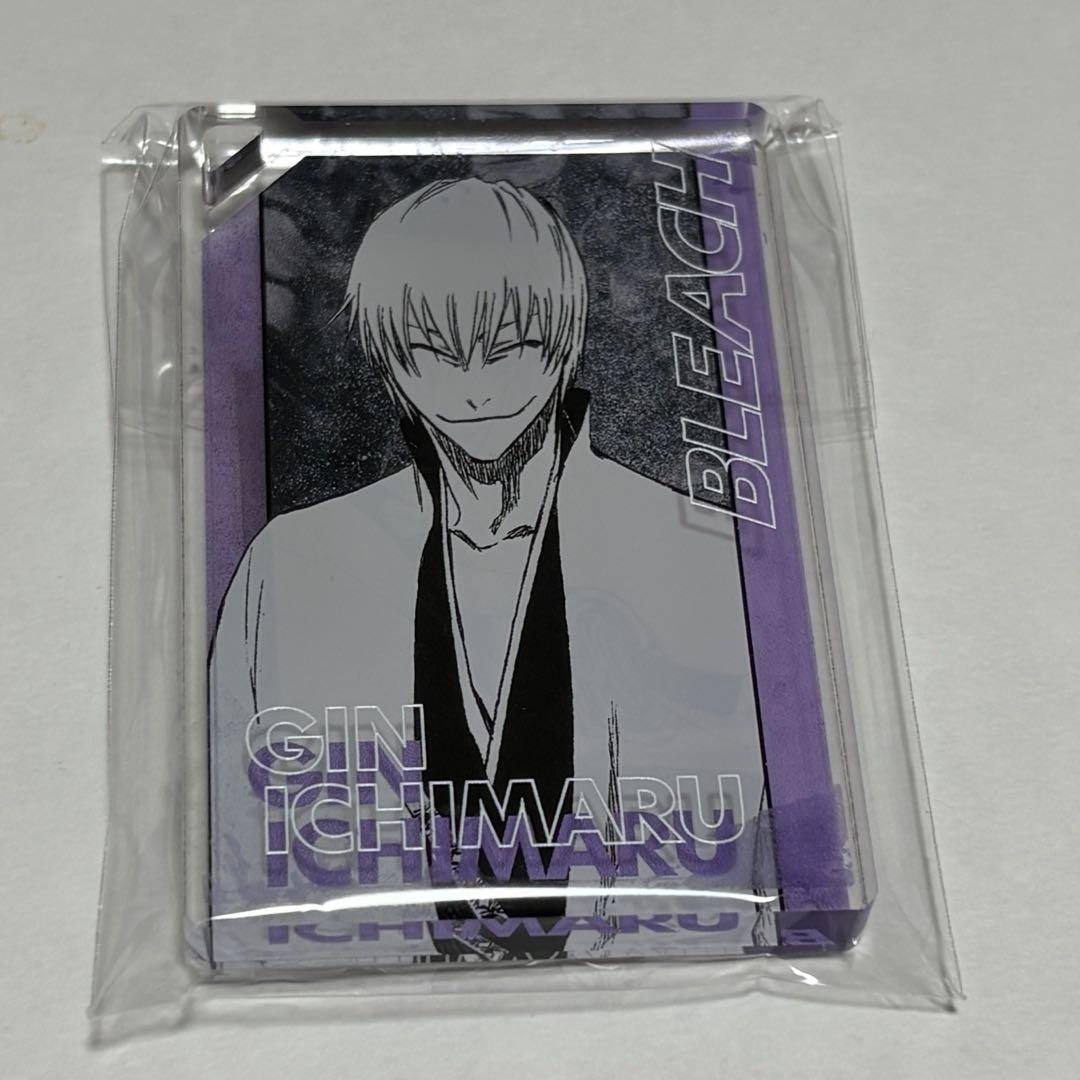 ドミノ風アクリルキーホルダー 市丸ギン ブリーチ BLEACH - メルカリ