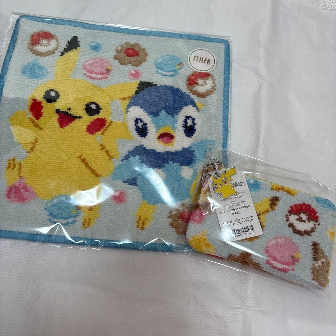 FEILER フェイラー ポケモン コラボ ハンカチ ポーチ - メルカリ