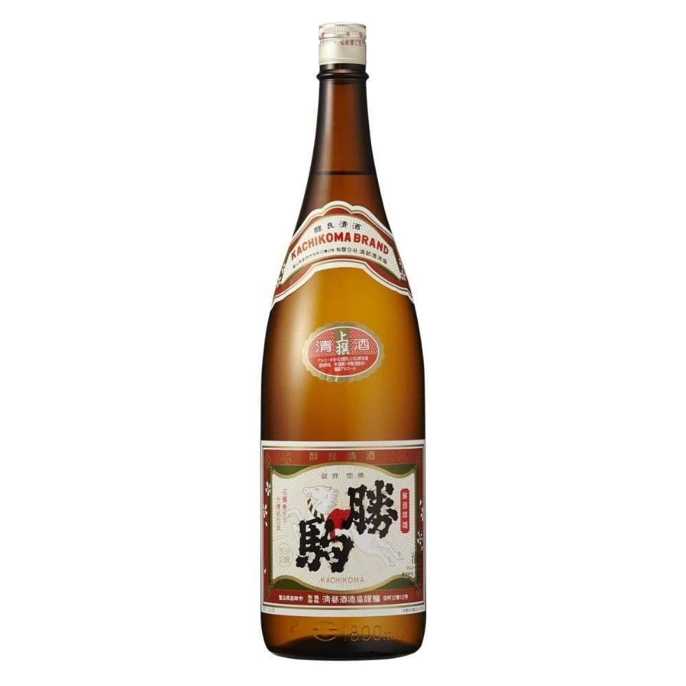 勝駒 上撰　1800ml　一升瓶2本 勝駒 上撰 ＆ 本仕込 1800ml 2本 富山 高岡 清都酒造場