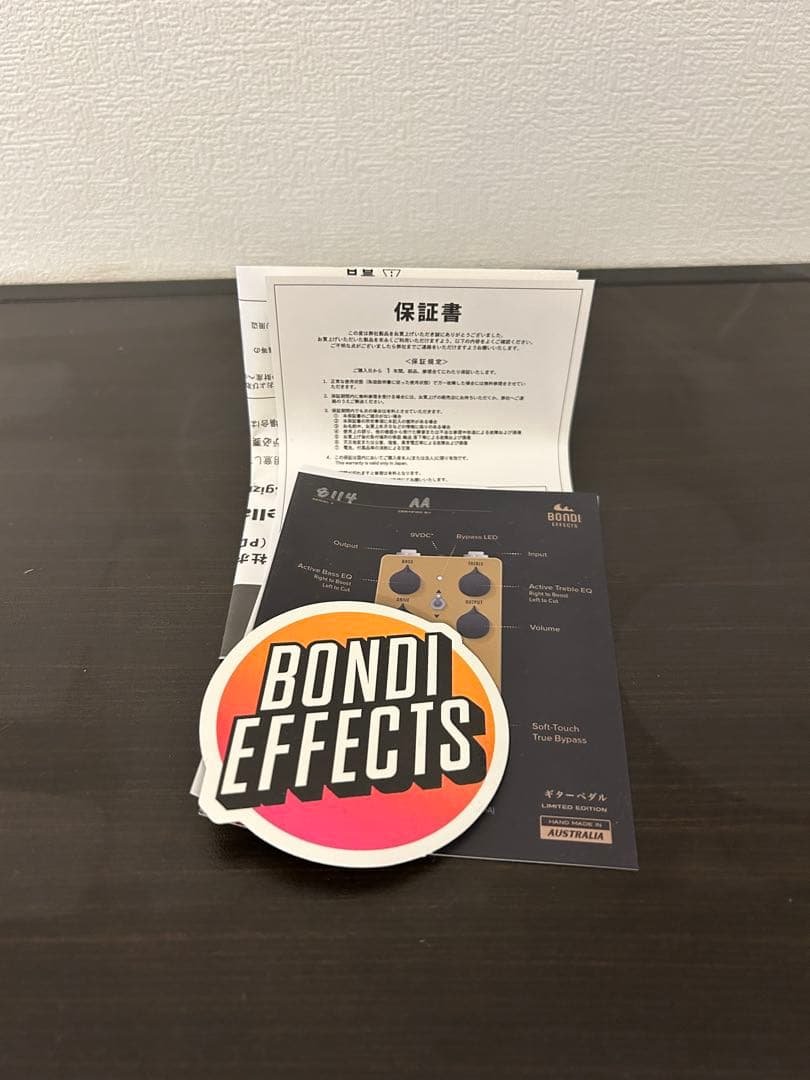 Bondi Effects Del Mar mk2 箱あり
