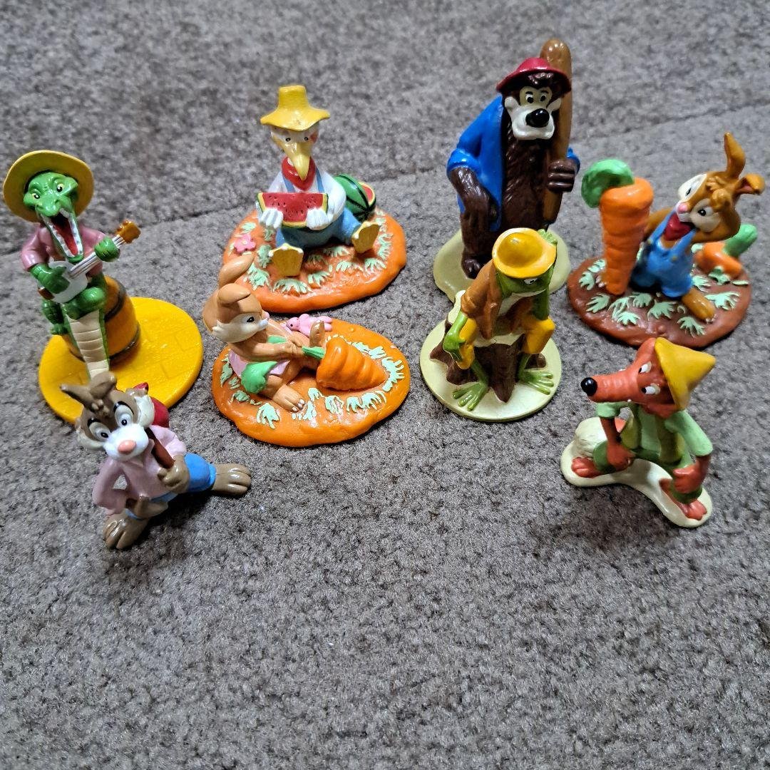 ディズニー　スプラッシュマウンテン　フィギュア 8体セット