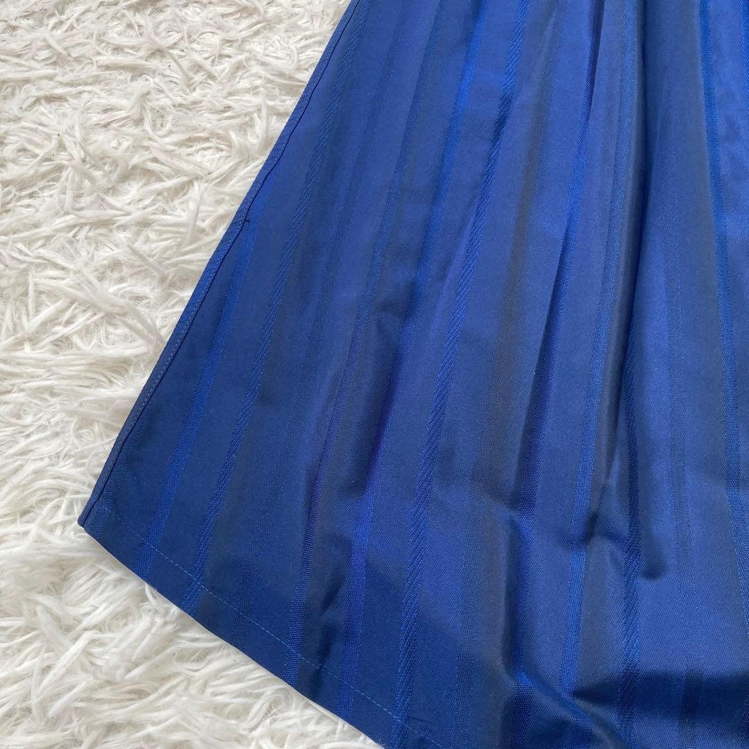 ISSEY MIYAKE サルエルパンツ ブルー 2 上品 プリーツ オシャレ