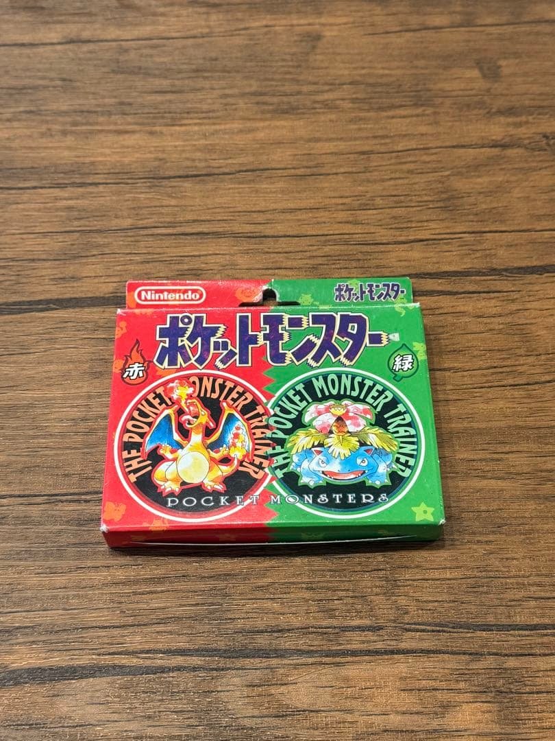 【激レア】【未開封】ポケットモンスター トランプ 赤・緑