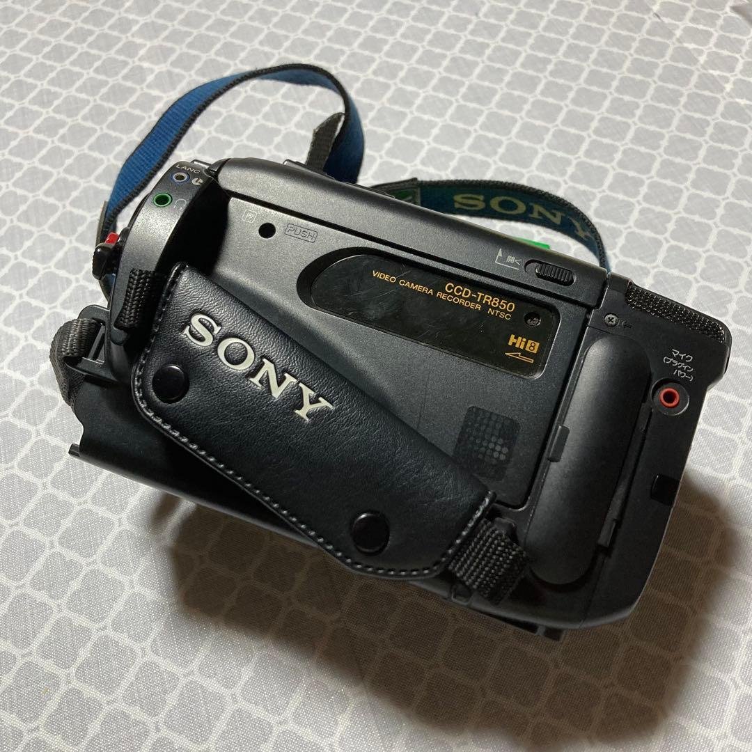 ビデオカメラ　SONY Hi8 HANDYCAM CCD-TR850 Amazon.co.jp: ソニー CCD-TRV91 8mmビデオカメラ (8mmビデオデッキ