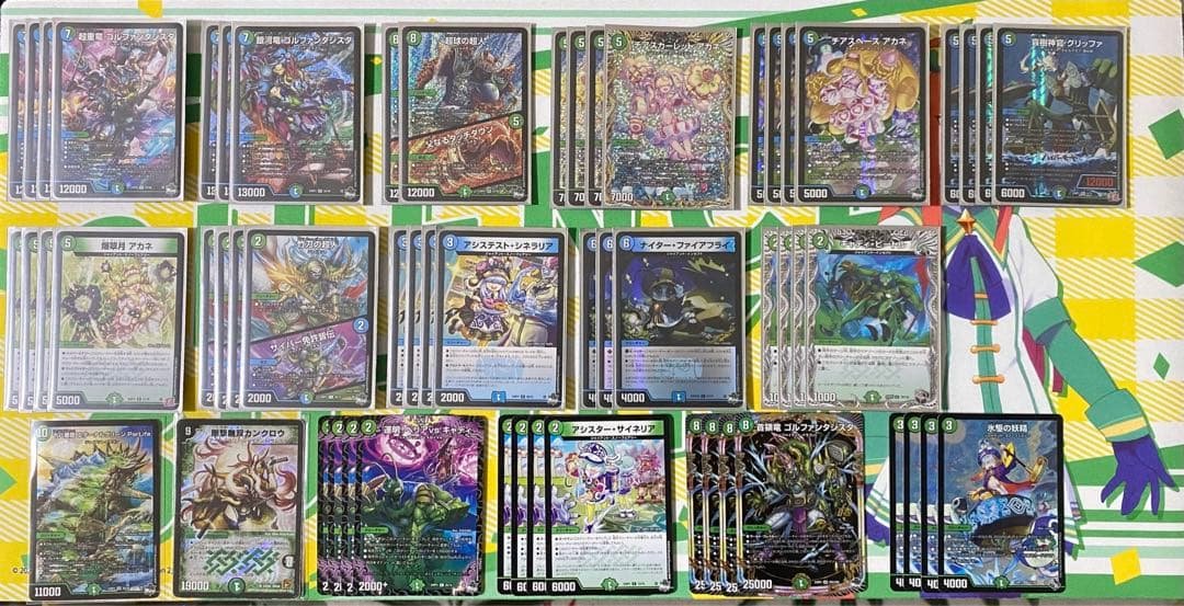 青緑ジャイアントデッキ(調整パーツ付き) デッキ】青緑ジャイアントの