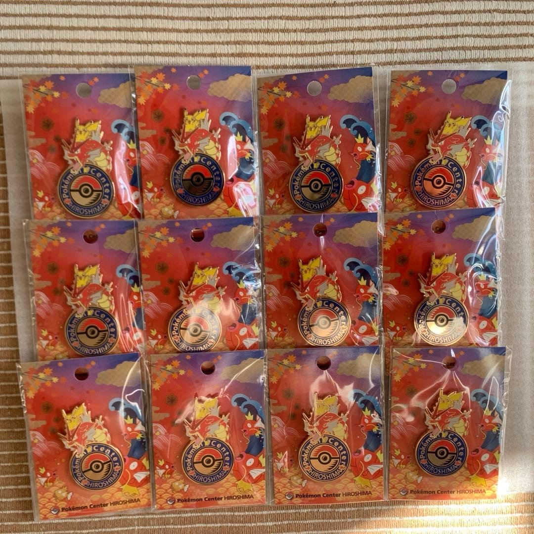 【限定販売】ポケモンセンターヒロシマ 広島　ロゴピンズ　ポケモン　12個セット ポケモンセンターヒロシマ限定ロゴピンズ - メルカリ