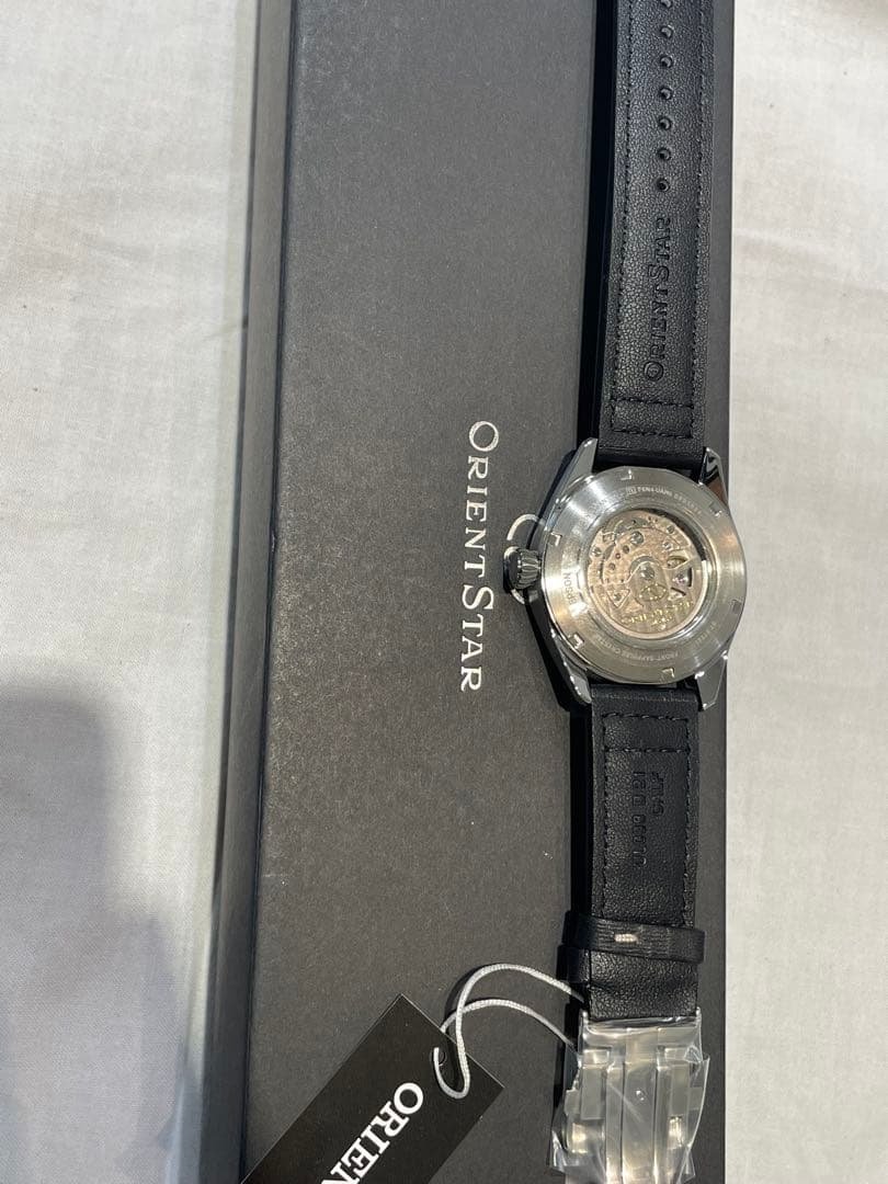 ORIENT STAR 自動巻き 腕時計 ブラックXRKAU0210B