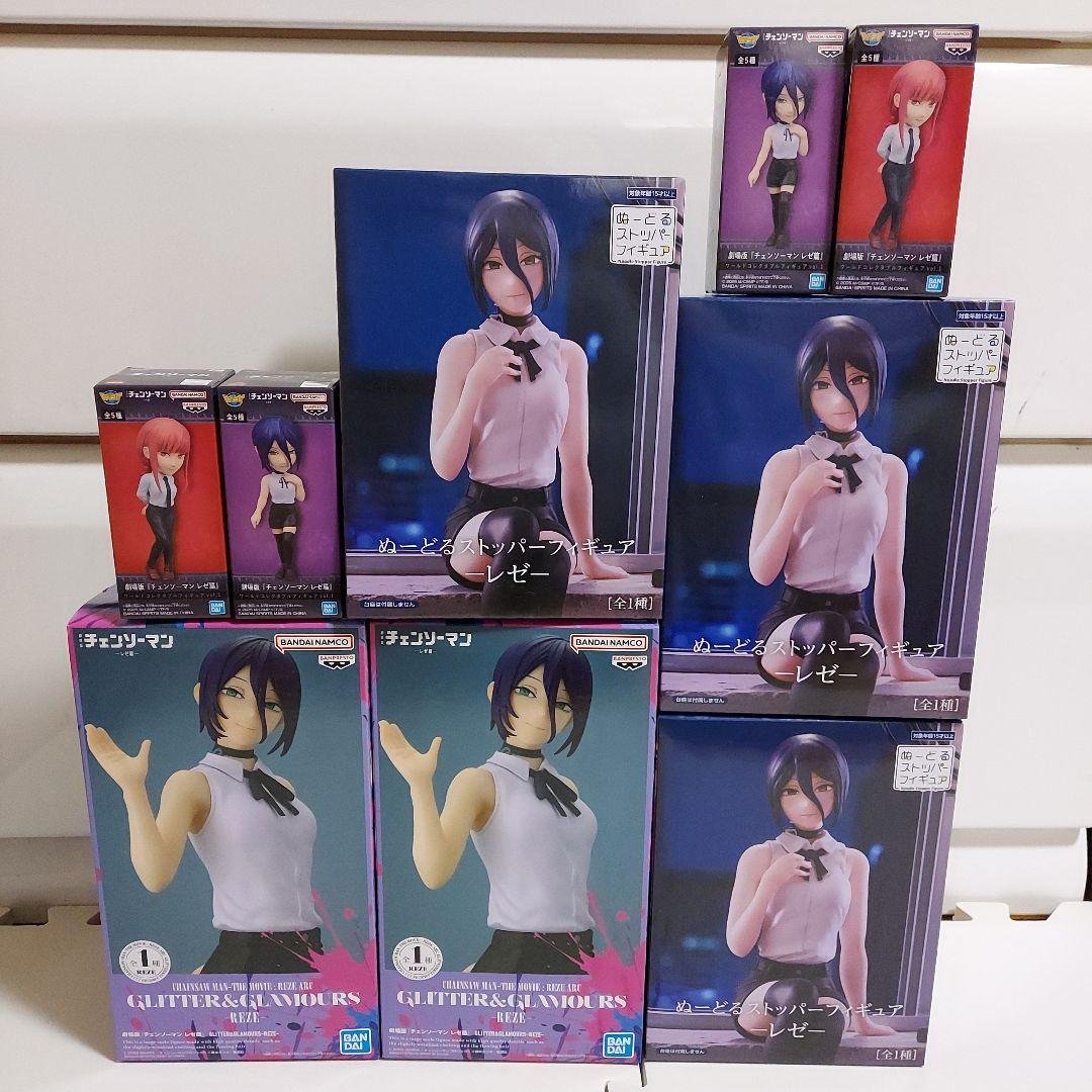 フィギュア　まとめ売り　チェンソーマン　レゼ　マキマ SHIBUYA SCRAMBLE FIGURE マキマ 1/7スケールフィギュア