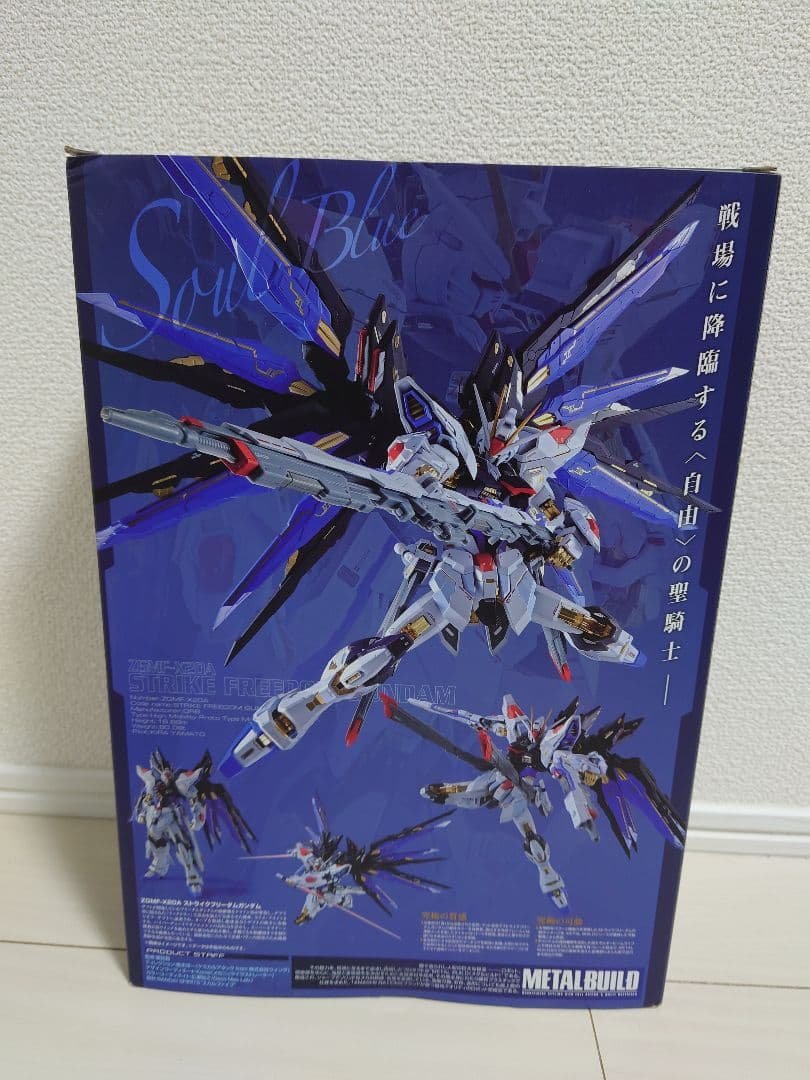 メタルビルド ストライクフリーダムガンダム SOUL BLUE ＆光の翼セット