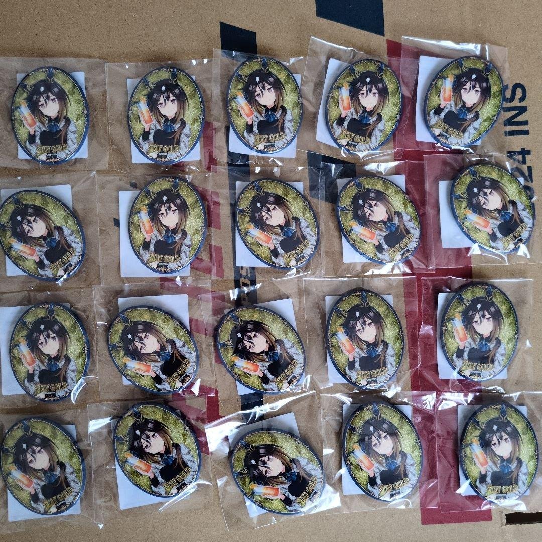 ウマ娘 缶バッジ ステイゴールド 4.5th アニバーサリー